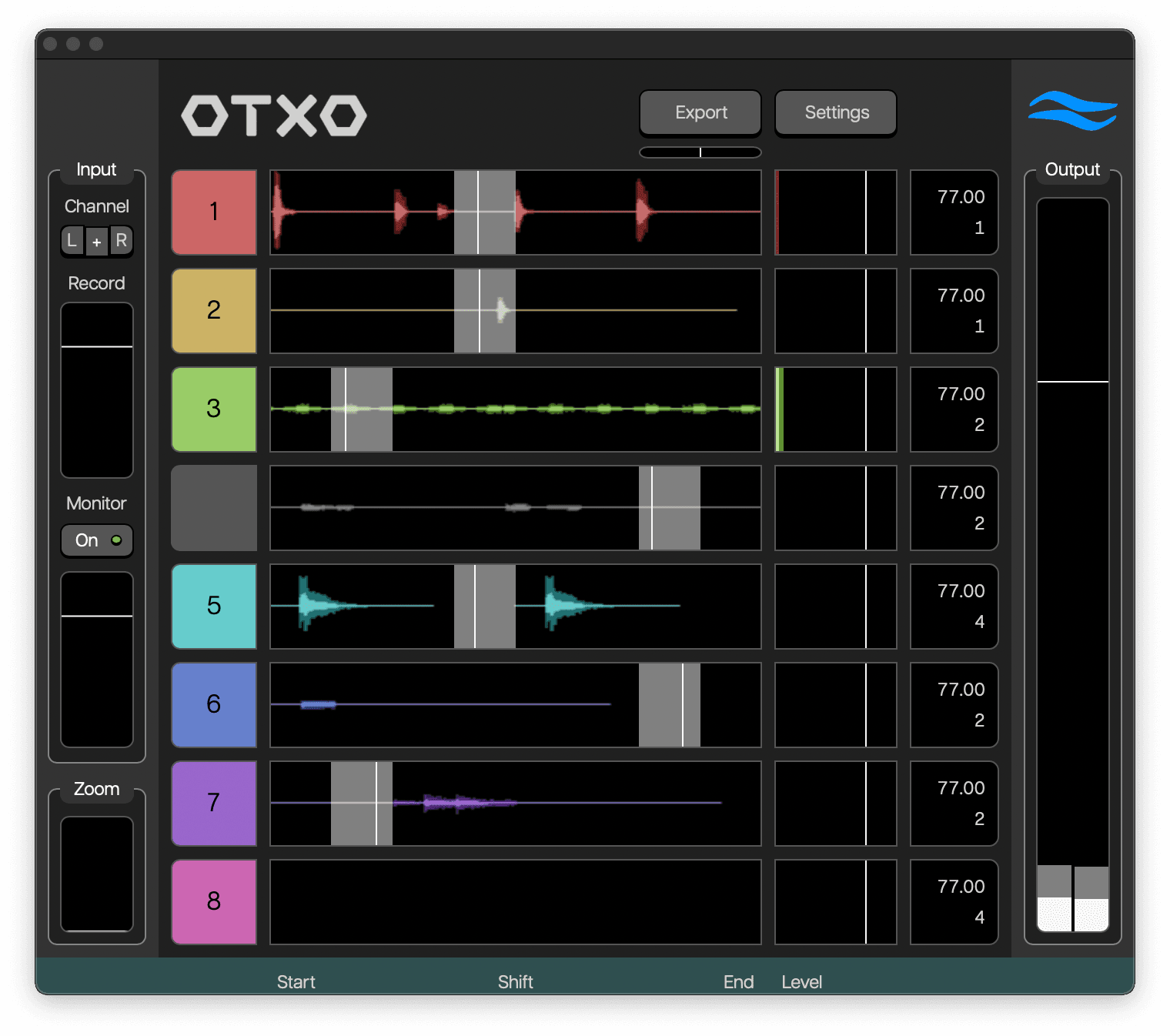 OTXO screenshot